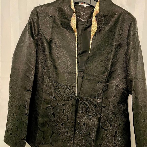Black Dress Jacket Unisex - Picture 1 of 5